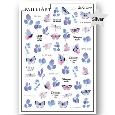 Слайдер-дизайн MilliArt Nails Металл MTL-040 MTL-040 - фото 15206