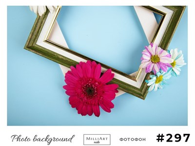 Фотофон виниловый MILLIART NAILS 30*42 см №297 Фотофон 297 - фото 9980