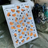Слайдер-дизайн MilliArt Nails Металл MTL-002 MTL-002