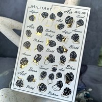 Слайдер-дизайн MilliArt Nails Металл MTL-016 MTL-016