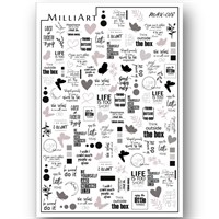 Слайдер-дизайн MilliArt Nails MAX-018 MAX-018