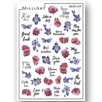 Слайдер-дизайн MilliArt Nails MAX-029 MAX-029