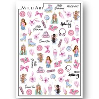 Слайдер-дизайн MilliArt Nails MAX-035 MAX-035