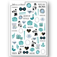 Слайдер-дизайн MilliArt Nails MAX-064 MAX-064