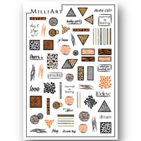 Слайдер-дизайн MilliArt Nails MAX-080 MAX-080