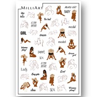 Слайдер-дизайн MilliArt Nails MAX-081 MAX-081
