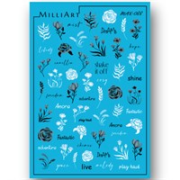 Слайдер-дизайн MilliArt Nails MAX-088 MAX-088