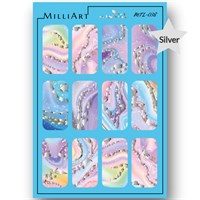 Слайдер-дизайн MilliArt Nails Металл MTL-038 MTL-038