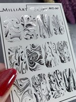 Слайдер-дизайн MilliArt Nails Металл MTL-043 MTL-043