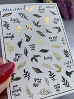 Слайдер-дизайн MilliArt Nails Металл MTL-045 MTL-045