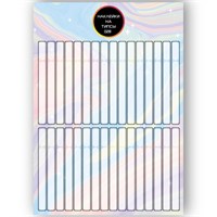 Бумажные наклейки на типсы NEW-028 NEW-028