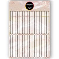 Бумажные наклейки на типсы NEW-043 NEW-043