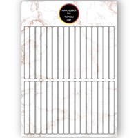 Бумажные наклейки на типсы NEW-047 NEW-047