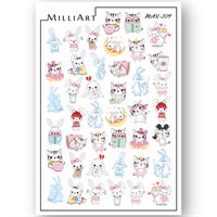 Слайдер-дизайн MilliArt Nails MAX-209 16099
