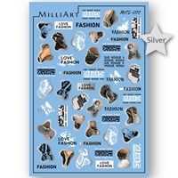 Слайдер-дизайн MilliArt Nails Металл MTL-077 16430