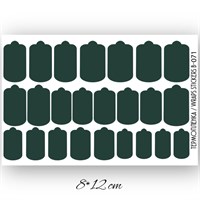 Пленки однотонные для ногтей 9*13,5 B-071 16733