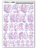 Пленки 2 в 1 для ногтей маникюр + педикюр CL-044 CL-044