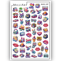 Слайдер-дизайн MilliArt Nails MAX-288 MAX-288