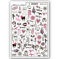Слайдер-дизайн MilliArt Nails MAX-014 MAX-014