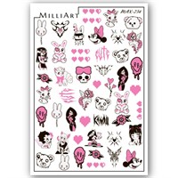Слайдер-дизайн MilliArt Nails MAX-234 MAX-234