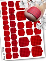 Пленки для педикюра 9,5*13,5 см PR-099 17819