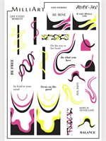 Слайдер-дизайн MilliArt Nails MAX-348 MAX-348
