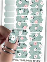 Пленки для маникюра 9*13,5 см TP-322 TP-322