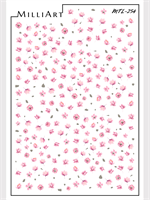 Слайдер-дизайн MilliArt Nails Металл MTL-254 Серебро MTL-254 Серебро