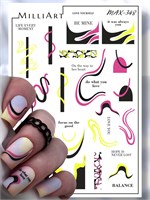Слайдер-дизайн MilliArt Nails MAX-348 MAX-348