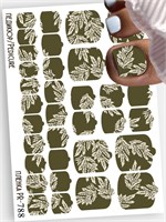 Пленки для педикюра 9,5*13,5 см PR-788 PR-788